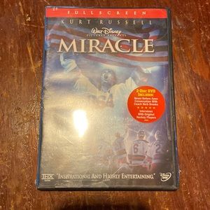 Miracle dvd.  Never opened. 2 disc.  BRAND NEW.  Special bundle pricing.